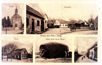 Ansichtskarte Ptz von 1903